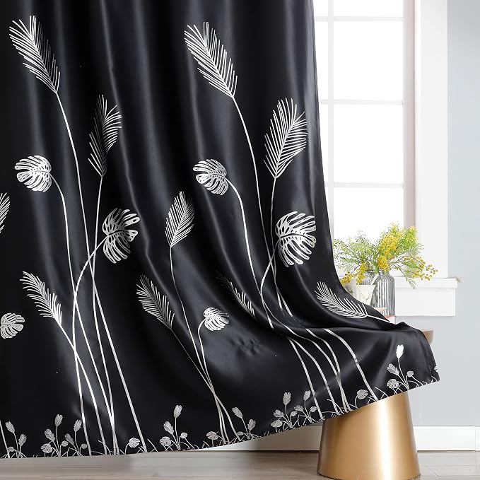 Room Divider Curtain for Sliding Glass Door 120W x 108L Inch Light Blocking - Image 3