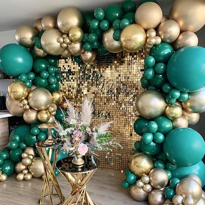10 Inch Metallic Gold Balloons - Image 5