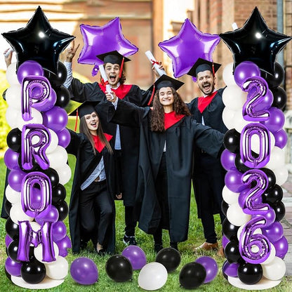 2 Sets Graduation Balloon Column Stand Kits - Image 2