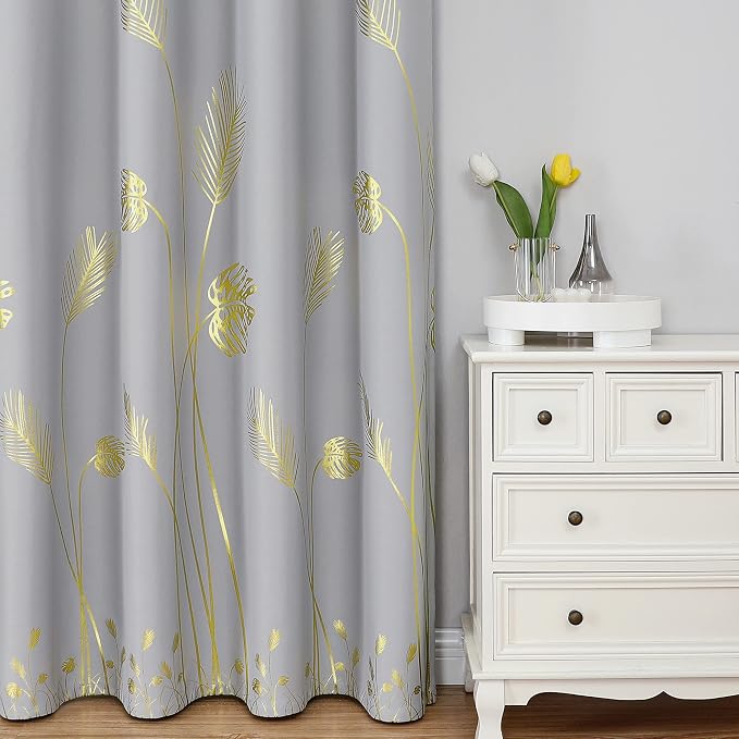 Light Grey Blackout Curtains 84 Inches Long, Light Blocking Thermal Insulated - Image 2