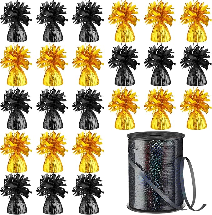 Yunsailing 24 Pcs Heavy Balloon Weights Metallic Anchor, 0.33 lb Each Table by Yunsailing