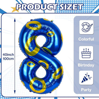 40 Inch Large Vibrant Foil Balloons - Image 2