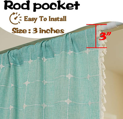 Sutuo Home French Door Curtains - Image 4