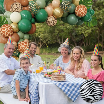 170Pcs Jungle Safari Balloons Arch Garland Kit - Image 6