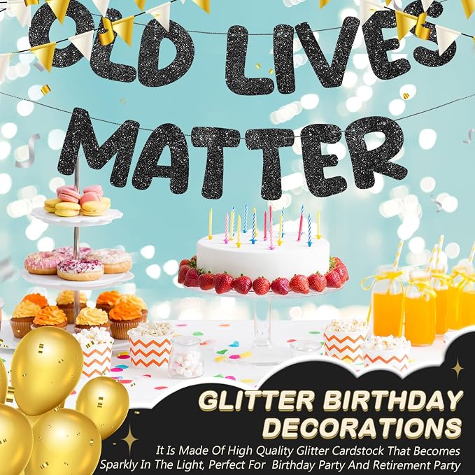 Fulmoon Pre Strung Banner 6.56 ft Funny Birthday Retirement Party Decorations - Image 6