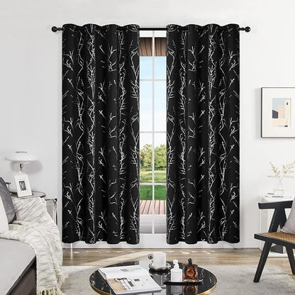 Deconovo Living Room Curtains 108 Inch Long, Thermal Insulated, Room Darkening by Unknown