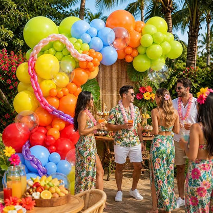 Neon Balloons Arch Garland Kit - Image 3