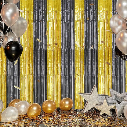 DECOCKRAT 2 Pack Foil Fringe Backdrop - Image 6