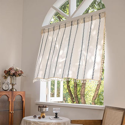Sutuo Home Boho Valance Curtain 36 inches Tier - Image 2