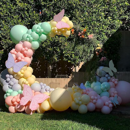Pastel Balloon Garland Arch Kit - Image 6