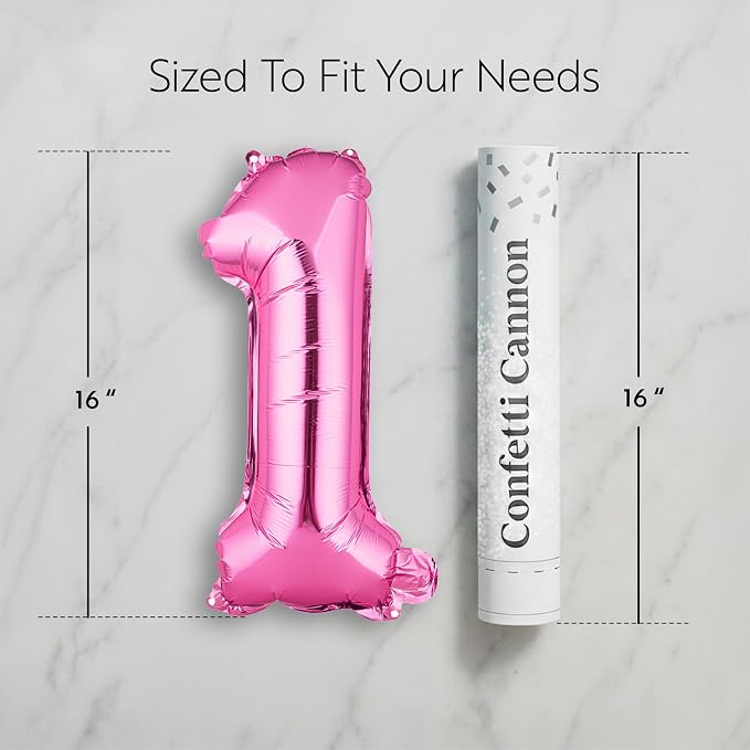 Restaurantware-Balloonify 16 Inch Number Balloon, 1 Digital Party Balloon - Image 2