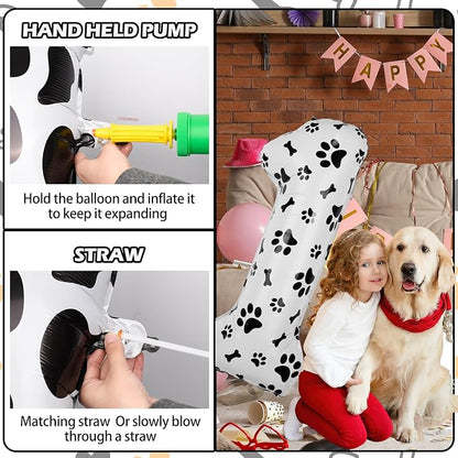 40 Inch Dog Foil Balloons 1st Birthday - Image 4