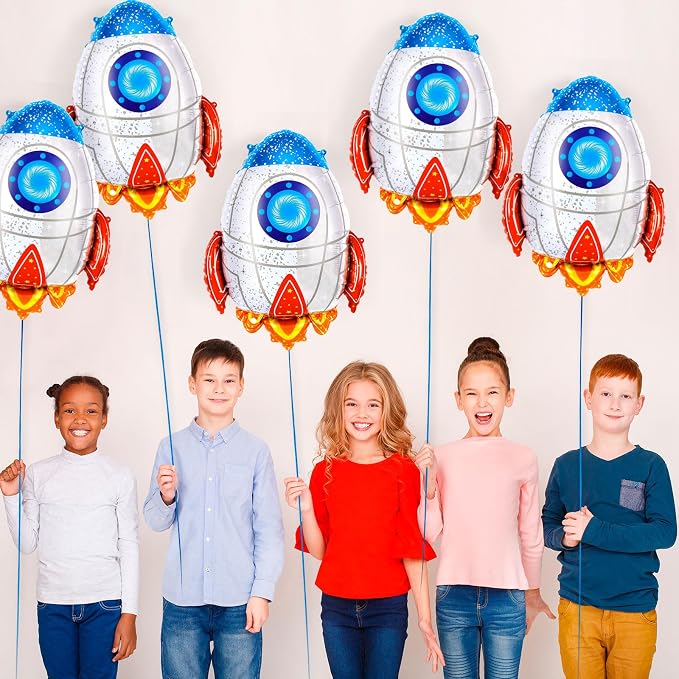 6 Pcs Rocket Balloons for Kids - Image 7