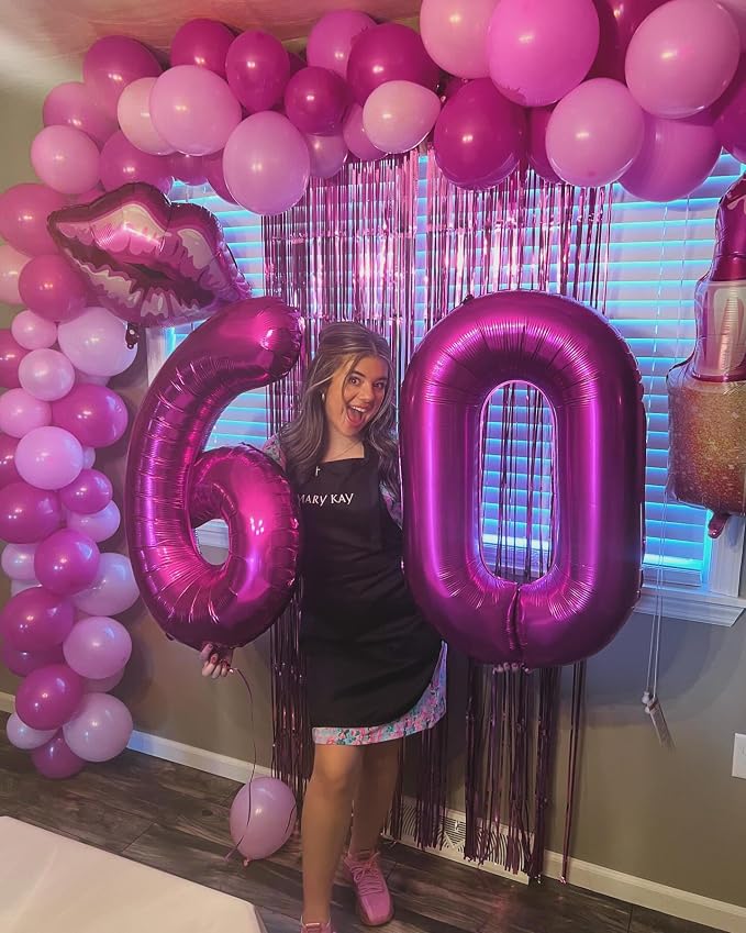 Rosy Purple Number 2 Balloon 40 Inch - Image 9