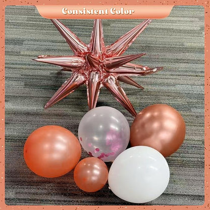 Rose Gold Balloon Garland Kit - Image 6