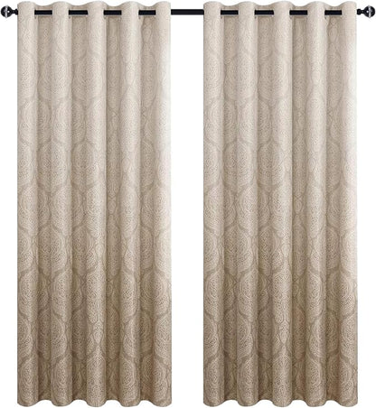DWCN Ombre Blackout Curtains 84 Inch Length - Image 8