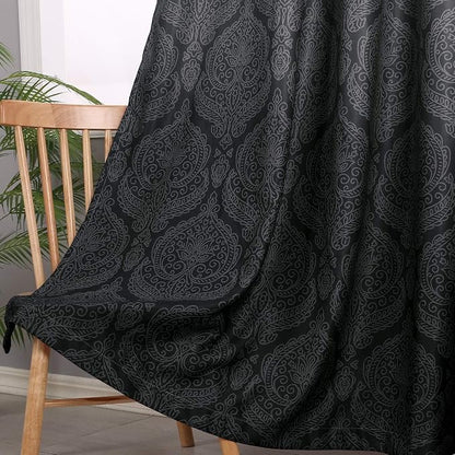 DWCN Ombre Blackout Curtains for Living Room - Image 2
