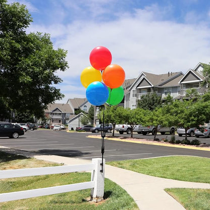BalloonBobber - Weatherproof Reusable Paneled Balloon Cluster Pole Kit - Helium - Image 4