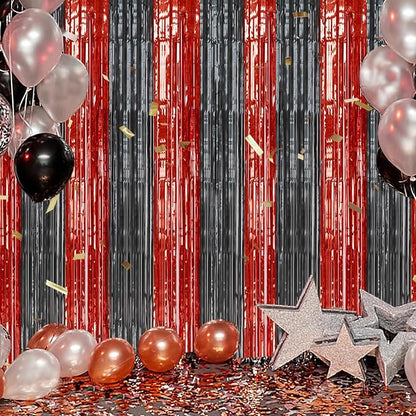 DECOCKRAT 2 Pack Foil Fringe Backdrop - Image 6
