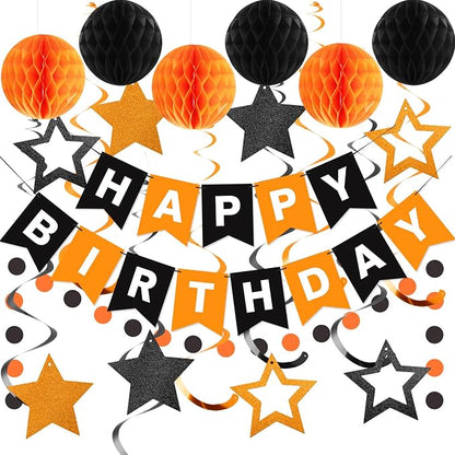 meowtastic Birthday Decorations Happy Birthday Banner by meowtastic%C2%AE%E2%80%94Idealforyourparty