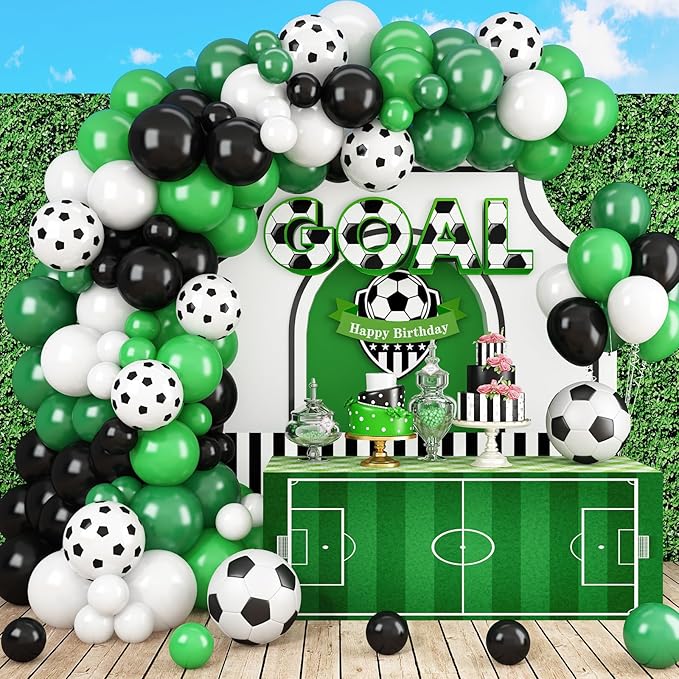 Football Balloons Garland Arch Kit by TAOYE