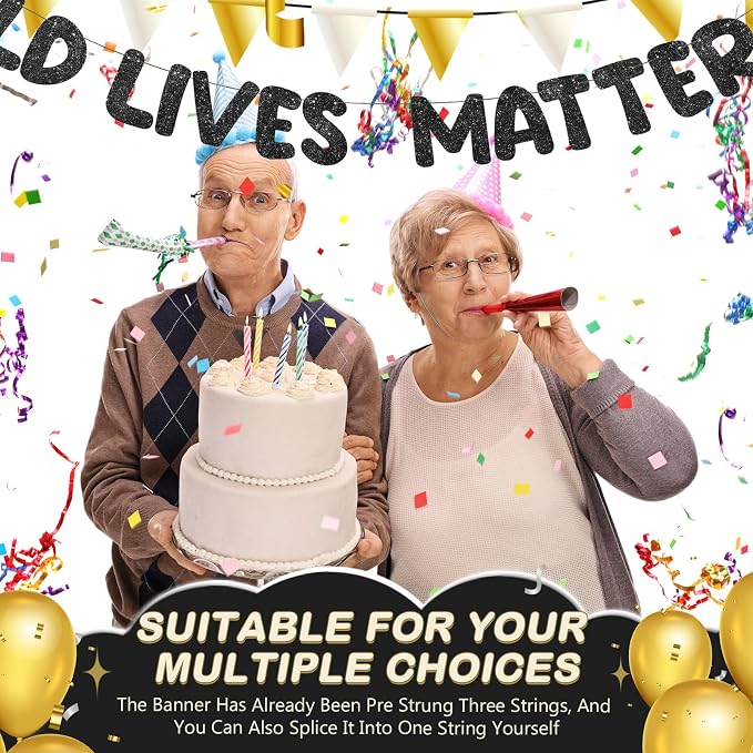 Fulmoon Pre Strung Banner 6.56 ft Funny Birthday Retirement Party Decorations - Image 4