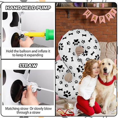 40 Inch Dog Foil Birthday Balloons - Image 4