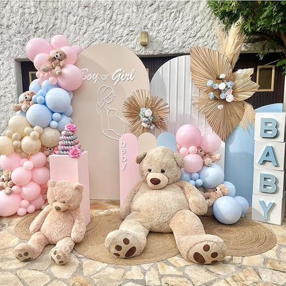 Macaron Pink and Blue Balloons - Image 5