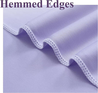 40ft x 10ft Wrinkle Free Lavender Backdrop Curtains - Image 4