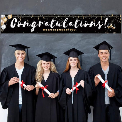 Large Congratulations Decoration Banner, Birthday Engagement Wedding Retirement - Image 7