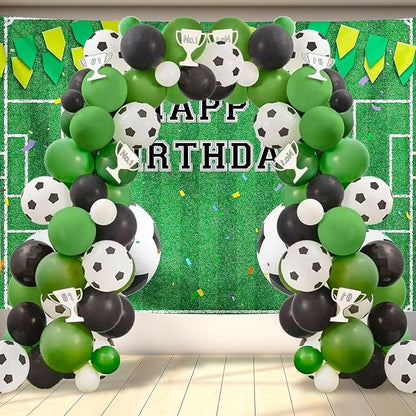 Football Balloons Garland Arch Kit - Image 7