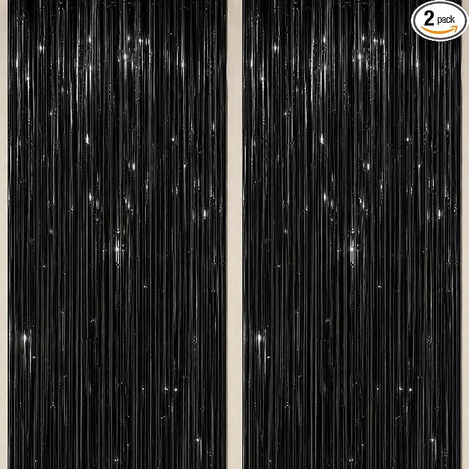 DECOCKRAT 2 Pack Foil Fringe Backdrop by DECOCKRAT