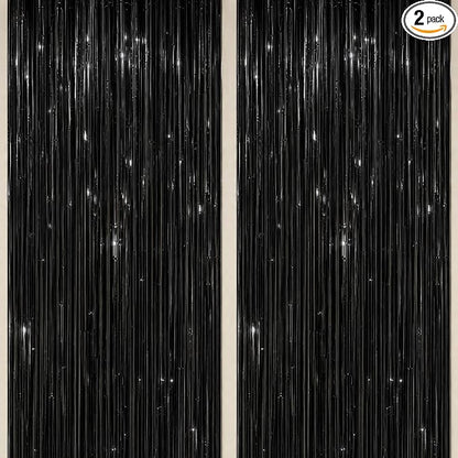 DECOCKRAT 2 Pack Foil Fringe Backdrop by DECOCKRAT