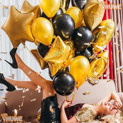 Gold Star Balloons 18 Inch - Image 6