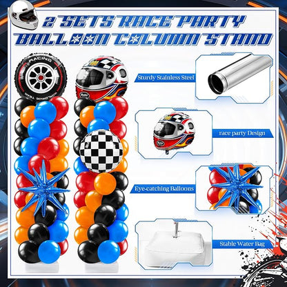 Kasyat 2 Sets Hot Car Balloon Column Stand Kit - Image 3