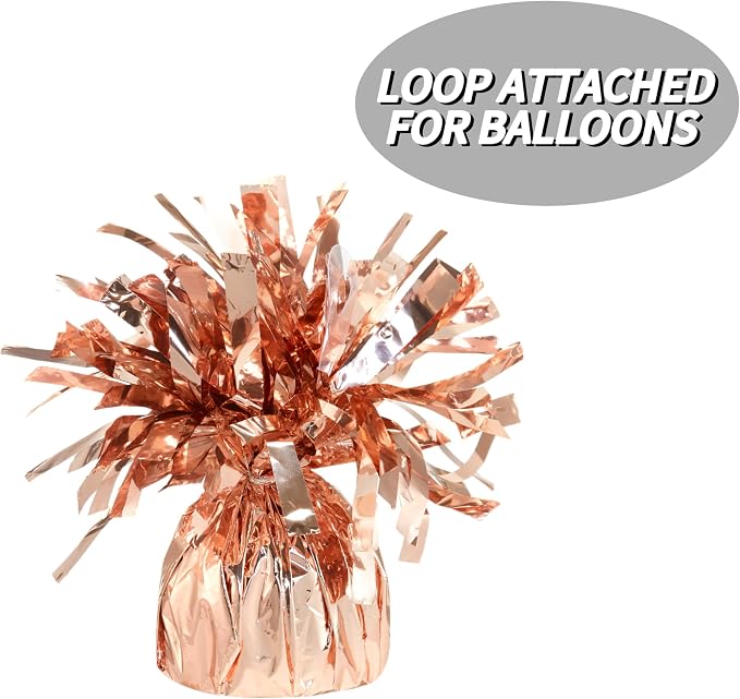 Balloon Weights Champagne Gold 6Pcs | Perfect - Image 3