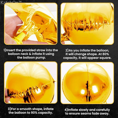 KatchOn Gold Balloons - Image 4