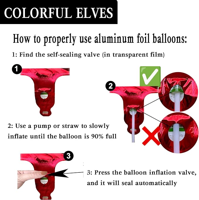 Red Number 20 Balloons 40 Inch Giant Number Red Number 20 Foil Mylar Balloons - Image 3