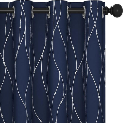 Deconovo Living Room Curtains 84 Inches Long, Thermal Insulated, Room Darkening by Unknown