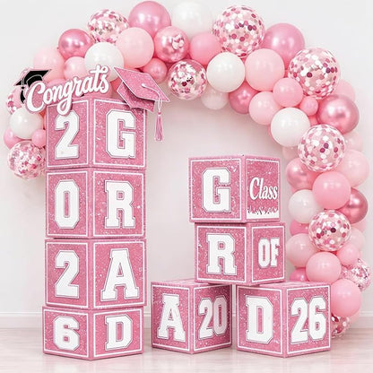 Pink Graduation Decorations 2026 - Image 9