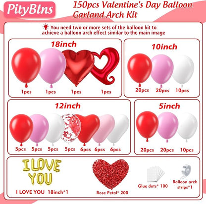 Valentine's Day Balloon Arch Kit - Image 2