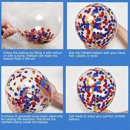 Red White and Blue Balloons Arch Kit, Independence Day, Graduation - Image 5