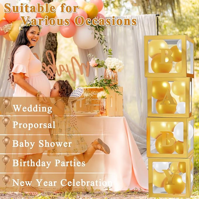 Ledido Transparent Balloon Boxes - Image 3