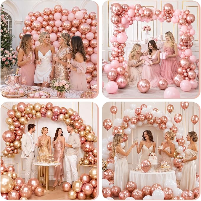 Rose Gold Balloons - Image 9