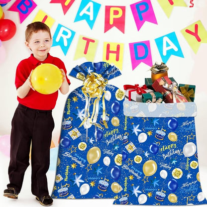 OILCUP 2 Pcs Large Gift Bags Oversized Plastic Storage Bags 48"x 36" - Image 5