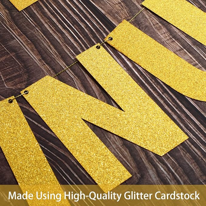 TaoBary 112 Pcs DIY Letter Kit Glitter Customizable Banner Letters Include 107 - Image 6