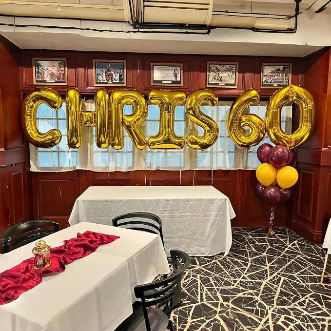 Foil Letter Balloons 40 Inch, Giant Alphabet O Customize Balloons, Large Self - Image 5
