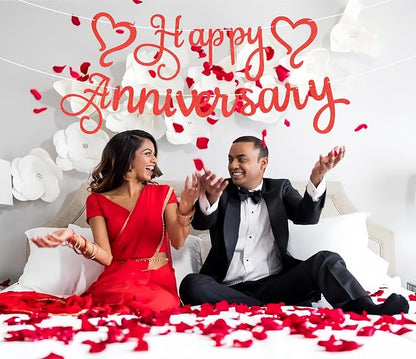 Pre-Strung Happy Anniversary Banner - Image 4