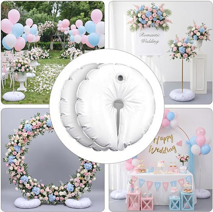 Water Weight Bags for Balloon Arch 2Pcs U-Shaped Reusable Water Fillable Base - Image 7