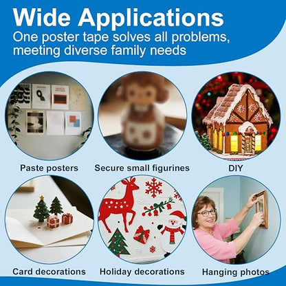 84pcs Removable Sticky Putty, Upgraded Easy-Peel Film Wall Putty - Image 7